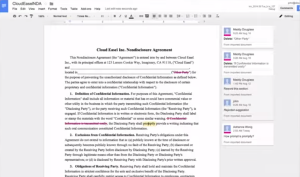 see word doc comments in google docs